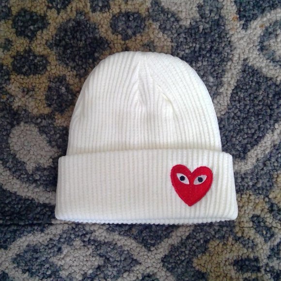 Accessories | Heart Beanie | Poshmark